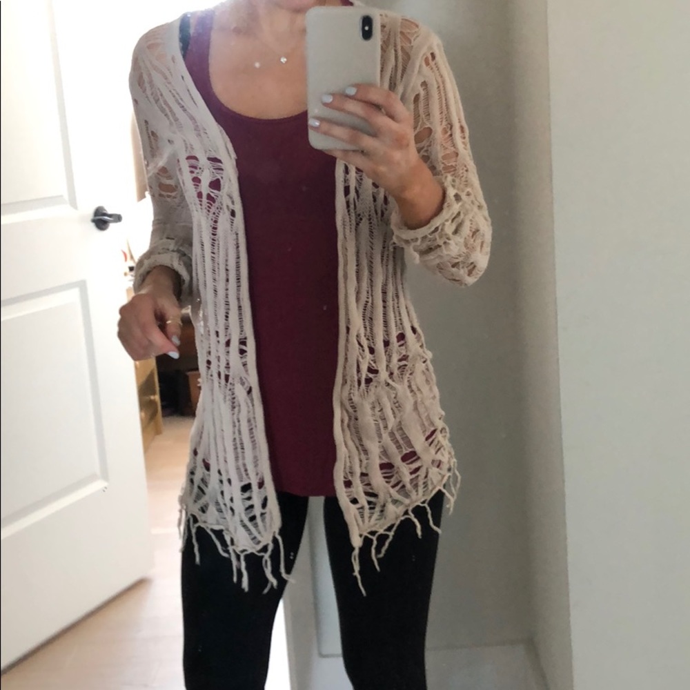 Tan Cardigan - Picture 2 of 2